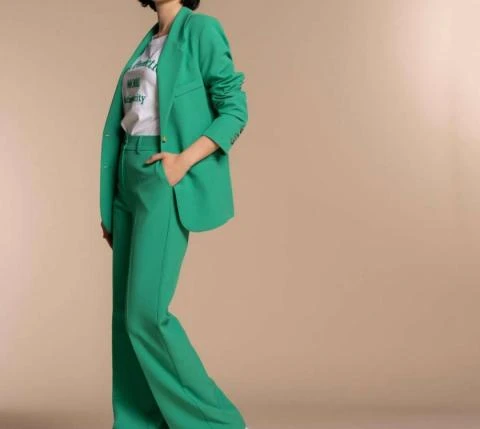 Geisha women trousers with seam 31525-10 on