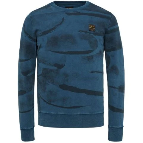 PME Legend R-neck indigo wing light sweat real indigo PLS2211483