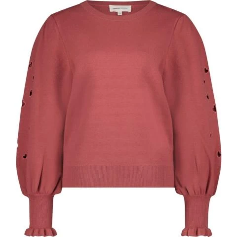 Fabienne Chapot pullover Asja raspberry VTMode pink | CLT-174-PUL-AW22-6309-UNI