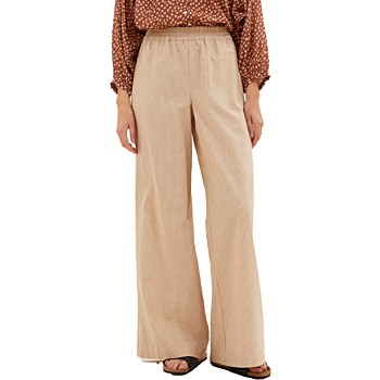 Randy lurex stripe pants copper