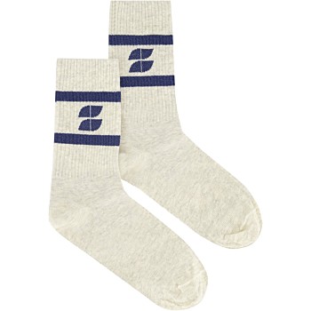 Logo Sparkle Socks Navy