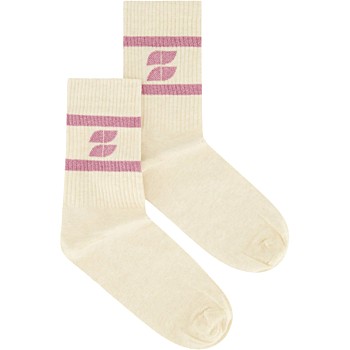 Logo Sparkle Socks Ash Rose