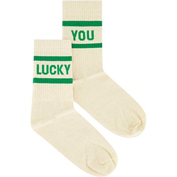 Lucky You socks spring green