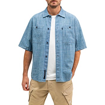 Anthony Resort Chambray Shirt SS