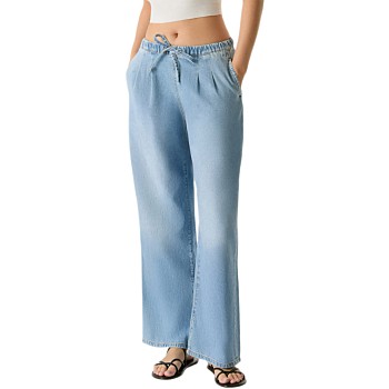 wide leg jogger Light Blue