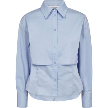 SandyCC Double Layer Shirt Pale Blue