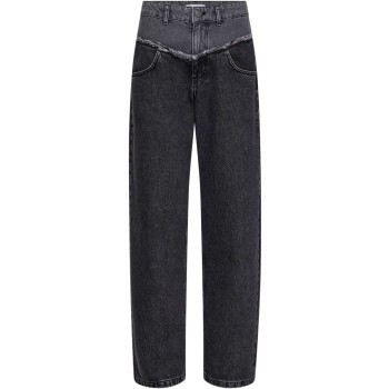 Greymix CC block long jeans mid grey