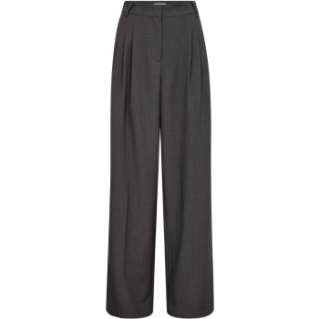 Liane CC pleat LL pant dark grey