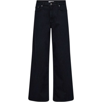 PinCC wide long jeans black