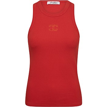 SaharaCC enbroidery tank red