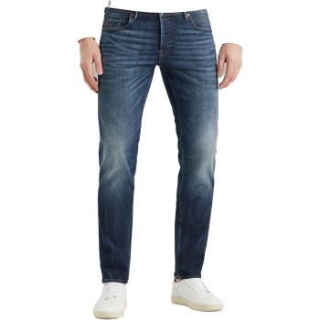 Jeans shiftback tapered fit indigo royal blu irb