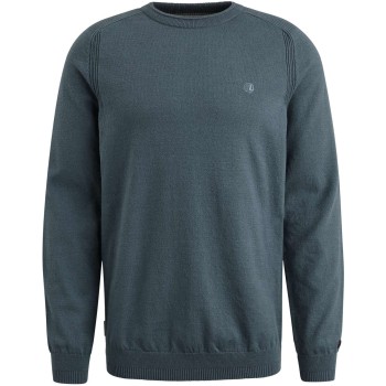 Crewneck cotton stretch Bluefin