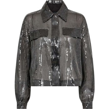 CMtrucker jacket silver