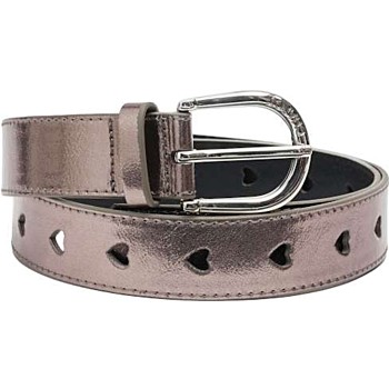 Cut It Out Heart Belt Metallic