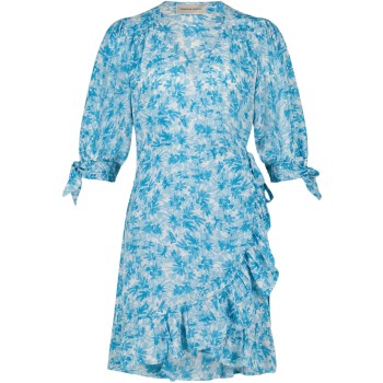 Channa Short Dress blue