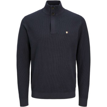 JPRBLURONY KNIT HALF ZIP Maritime Blue/Mariti