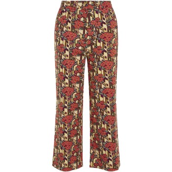 Marcie Cropped Pants Ryder Marzipan