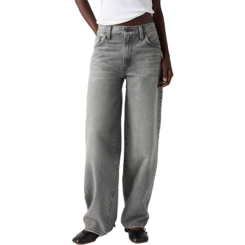 Baggy dad chill at home grey denim