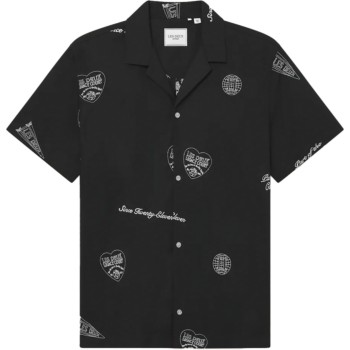 Hendrix AOE ss shirt black ivory