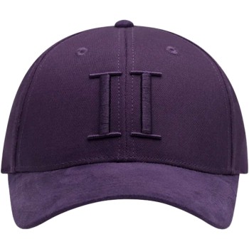 Baseball cap suede blackberry