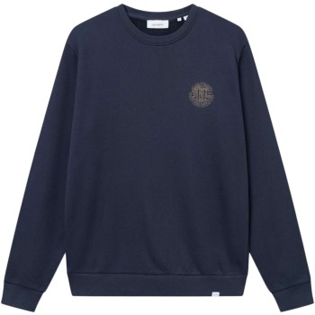 Globe Sweatshirt dark navy/brown