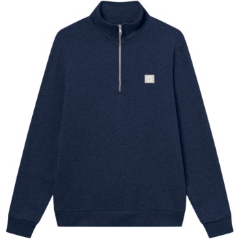 Piece half zip sweatshirt 2.0 Blueprint/ lt sand