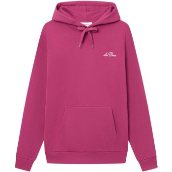 Crew Hoodie Magenta/lt ivory