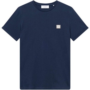 Piece T-shirt Mountain Blue print melange/lt sand