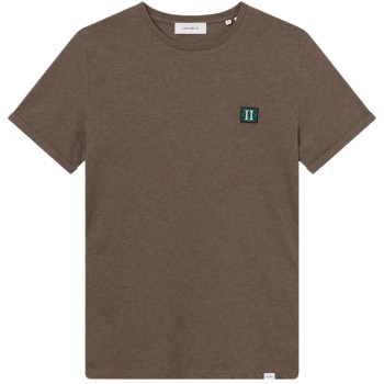 Piece T-shirt Mountain grey melange/Posy green