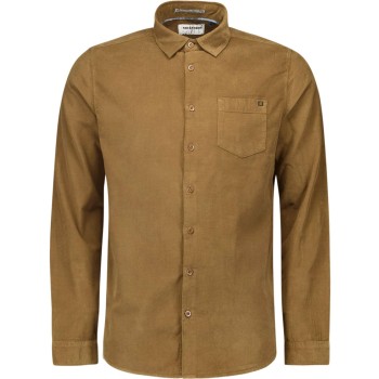 Shirt Corduroy Solid Khaki