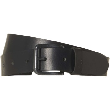 Belt Leather Buckle Black