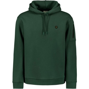 Sweater Hooded Dark Green