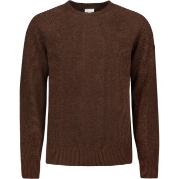 Pullover Crewneck 2 Coloured Chenil Brown