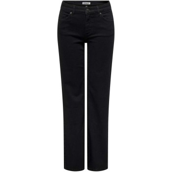 ONLBLUSH MID STRAIGHT DNM REA2343 NOOS Black Denim