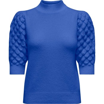 ONLANNLOUISE SS PULLOVER EX KNT Dazzling Blue