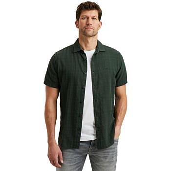 Short Sleeve Shirt Tone in tone Gr Green Gables