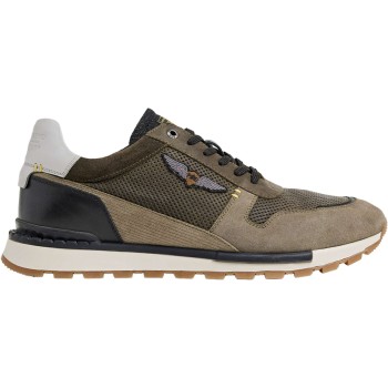 Low sneaker Aircobra Suede Olive Green