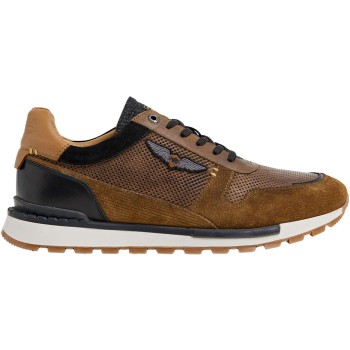 Low sneaker Aircobra Suede Cognac