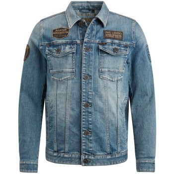 Spijker jack summer blue denim