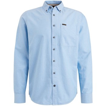 Long Sleeve Shirt Oxford Della Robbia Blue