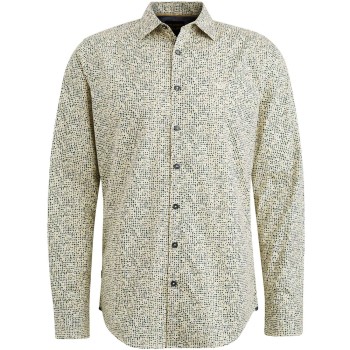 Long Sleeve Shirt Print On Poplin Birch