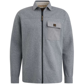 Long Sleeve Shirt Spacer Sweat Mid Grey Melee