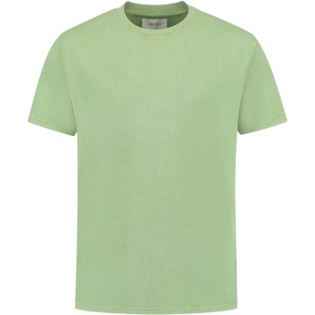 Acid Garment Dye T-shirt green