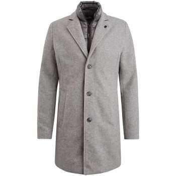 Long jacket Herringbone Choproad Light Grey Melee