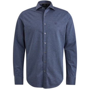 Long Sleeve Shirt Versatile Jersey Mid Blue Melang