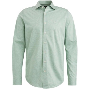 Long Sleeve Shirt CF Pique Jersey Frosty Green