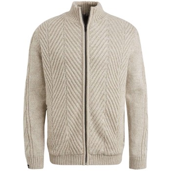 Zip jacket ruler wool blend Pure Cashmere