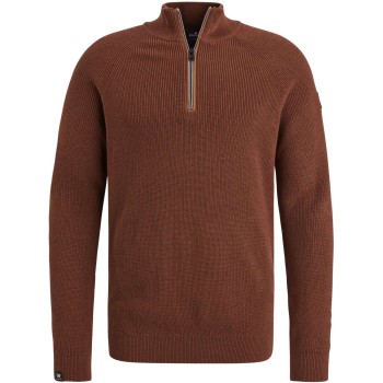 Half zip collar gentlemans deal c Rum Raisin