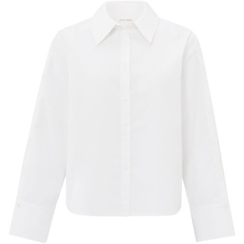 Blouse with button detail PURE WHITE