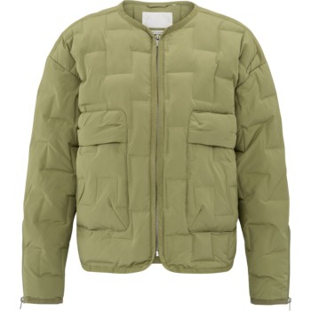 Short quilted jacket OLIVE